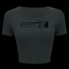 Ladies' Poly-Cotton Crop T-Shirt Thumbnail