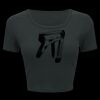 Ladies' Poly-Cotton Crop T-Shirt Thumbnail