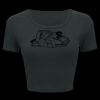 Ladies' Poly-Cotton Crop T-Shirt Thumbnail