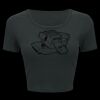 Ladies' Poly-Cotton Crop T-Shirt Thumbnail