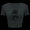 Ladies' Poly-Cotton Crop T-Shirt Thumbnail