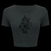 Ladies' Poly-Cotton Crop T-Shirt Thumbnail