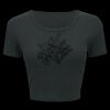 Ladies' Poly-Cotton Crop T-Shirt Thumbnail