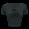 Ladies' Poly-Cotton Crop T-Shirt Thumbnail