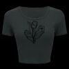Ladies' Poly-Cotton Crop T-Shirt Thumbnail