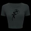 Ladies' Poly-Cotton Crop T-Shirt Thumbnail