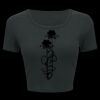 Ladies' Poly-Cotton Crop T-Shirt Thumbnail