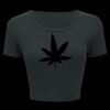 Ladies' Poly-Cotton Crop T-Shirt Thumbnail