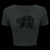 Ladies' Poly-Cotton Crop T-Shirt Thumbnail