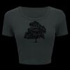 Ladies' Poly-Cotton Crop T-Shirt Thumbnail