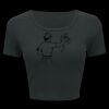 Ladies' Poly-Cotton Crop T-Shirt Thumbnail