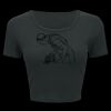 Ladies' Poly-Cotton Crop T-Shirt Thumbnail