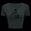 Ladies' Poly-Cotton Crop T-Shirt Thumbnail