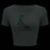 Ladies' Poly-Cotton Crop T-Shirt Thumbnail