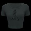 Ladies' Poly-Cotton Crop T-Shirt Thumbnail