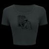 Ladies' Poly-Cotton Crop T-Shirt Thumbnail