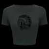 Ladies' Poly-Cotton Crop T-Shirt Thumbnail