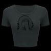 Ladies' Poly-Cotton Crop T-Shirt Thumbnail
