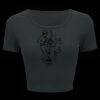 Ladies' Poly-Cotton Crop T-Shirt Thumbnail