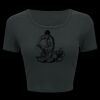 Ladies' Poly-Cotton Crop T-Shirt Thumbnail