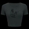 Ladies' Poly-Cotton Crop T-Shirt Thumbnail