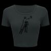 Ladies' Poly-Cotton Crop T-Shirt Thumbnail