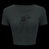 Ladies' Poly-Cotton Crop T-Shirt Thumbnail