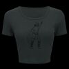 Ladies' Poly-Cotton Crop T-Shirt Thumbnail