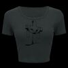 Ladies' Poly-Cotton Crop T-Shirt Thumbnail