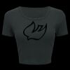 Ladies' Poly-Cotton Crop T-Shirt Thumbnail
