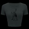 Ladies' Poly-Cotton Crop T-Shirt Thumbnail