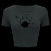 Ladies' Poly-Cotton Crop T-Shirt Thumbnail