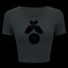 Ladies' Poly-Cotton Crop T-Shirt Thumbnail