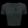 Ladies' Poly-Cotton Crop T-Shirt Thumbnail