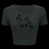Ladies' Poly-Cotton Crop T-Shirt Thumbnail