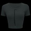 Ladies' Poly-Cotton Crop T-Shirt Thumbnail