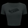 Ladies' Poly-Cotton Crop T-Shirt Thumbnail