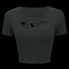 Ladies' Poly-Cotton Crop T-Shirt Thumbnail
