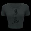 Ladies' Poly-Cotton Crop T-Shirt Thumbnail