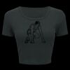 Ladies' Poly-Cotton Crop T-Shirt Thumbnail