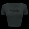 Ladies' Poly-Cotton Crop T-Shirt Thumbnail