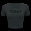 Ladies' Poly-Cotton Crop T-Shirt Thumbnail