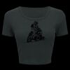 Ladies' Poly-Cotton Crop T-Shirt Thumbnail