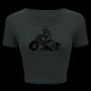 Ladies' Poly-Cotton Crop T-Shirt Thumbnail