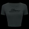 Ladies' Poly-Cotton Crop T-Shirt Thumbnail