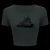 Ladies' Poly-Cotton Crop T-Shirt Thumbnail