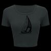 Ladies' Poly-Cotton Crop T-Shirt Thumbnail