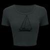 Ladies' Poly-Cotton Crop T-Shirt Thumbnail