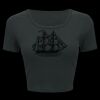 Ladies' Poly-Cotton Crop T-Shirt Thumbnail
