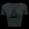 Ladies' Poly-Cotton Crop T-Shirt Thumbnail